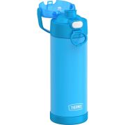 Termos dla dzieci z nakrętką nawadniającą Thermos 470 ml - neonowo niebieski