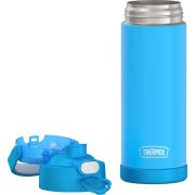 Termos dla dzieci z nakrętką nawadniającą Thermos 470 ml - neonowo niebieski