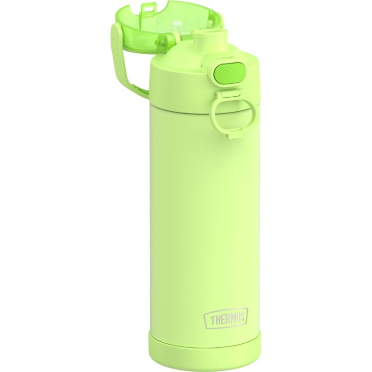 Termos dla dzieci z nakrętką nawadniającą Thermos 470 ml - neonowo limonkowy
