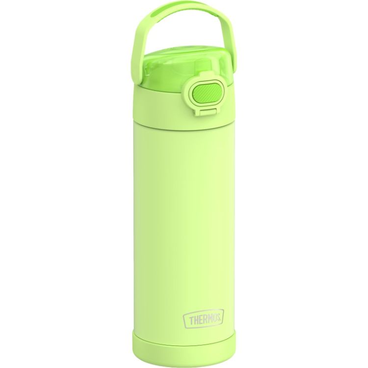 Termos dla dzieci z nakrętką nawadniającą Thermos 470 ml - neonowo limonkowy