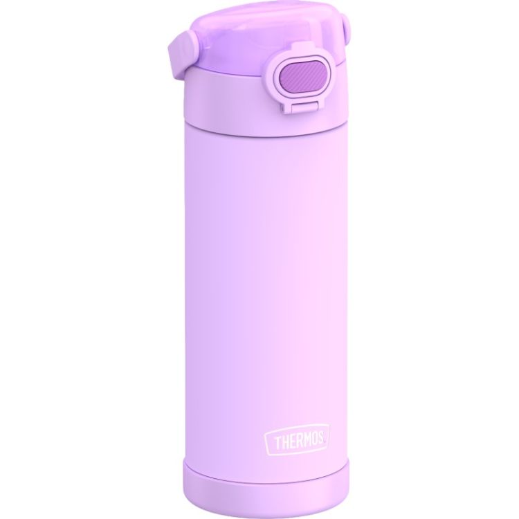 Termos dla dzieci z nakrętką nawadniającą Thermos 470 ml - neonowo fioletowy
