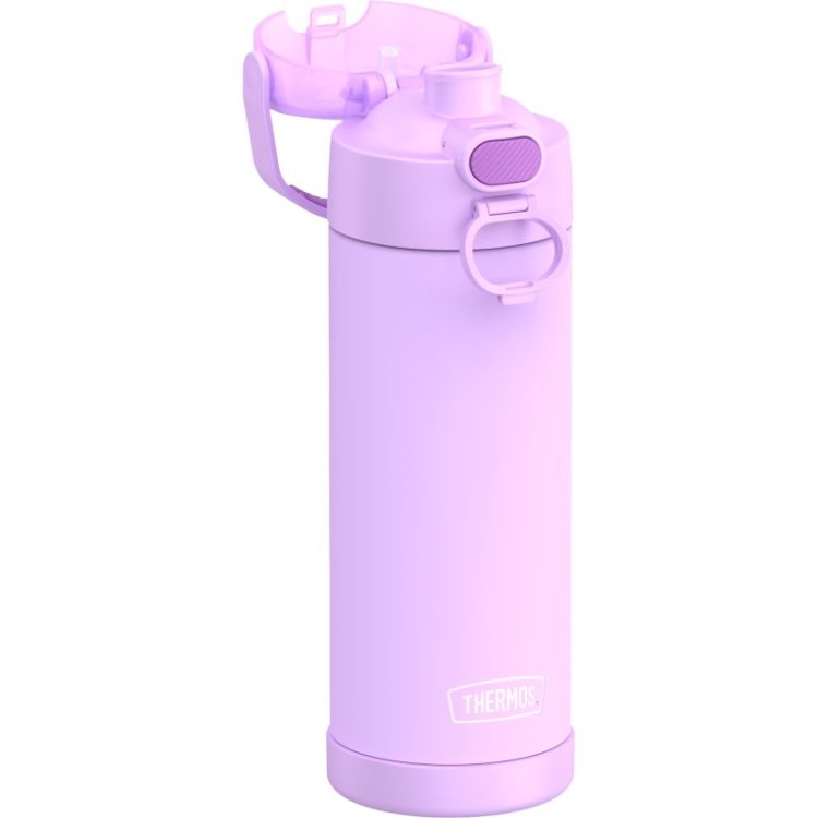 Termos dla dzieci z nakrętką nawadniającą Thermos 470 ml - neonowo fioletowy