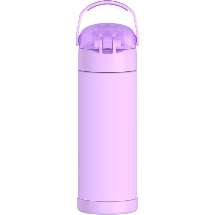 Termos dla dzieci z nakrętką nawadniającą Thermos 470 ml - neonowo fioletowy