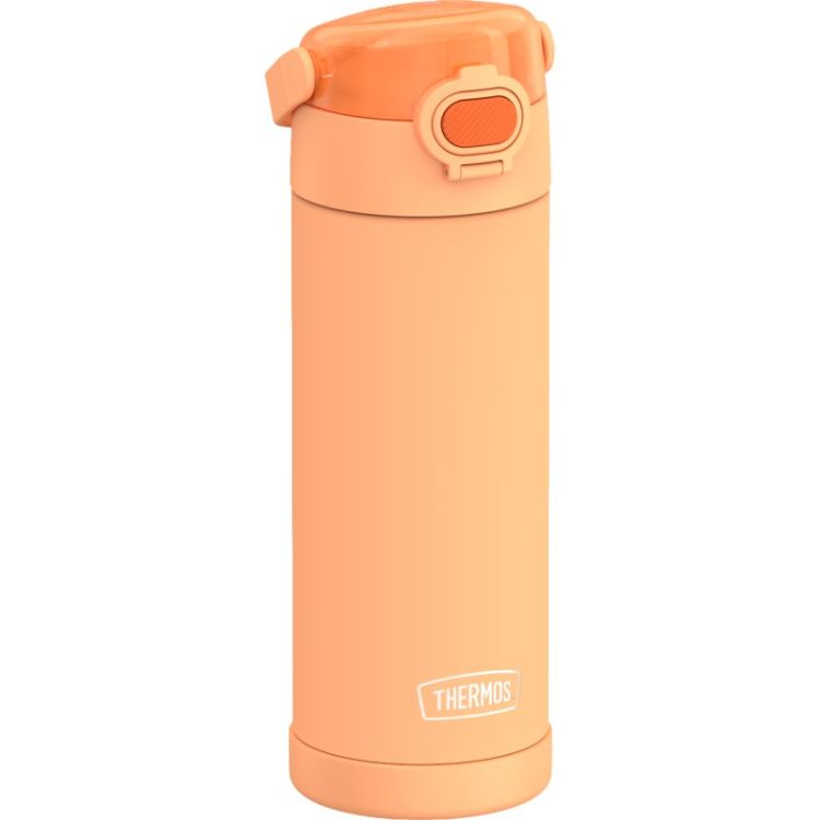 Termos dla dzieci z nakrętką nawadniającą Thermos 470 ml - neonowo pomarańczowy