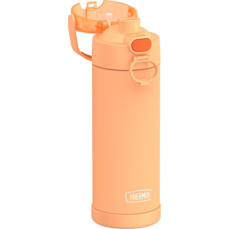Termos dla dzieci z nakrętką nawadniającą Thermos 470 ml - neonowo pomarańczowy
