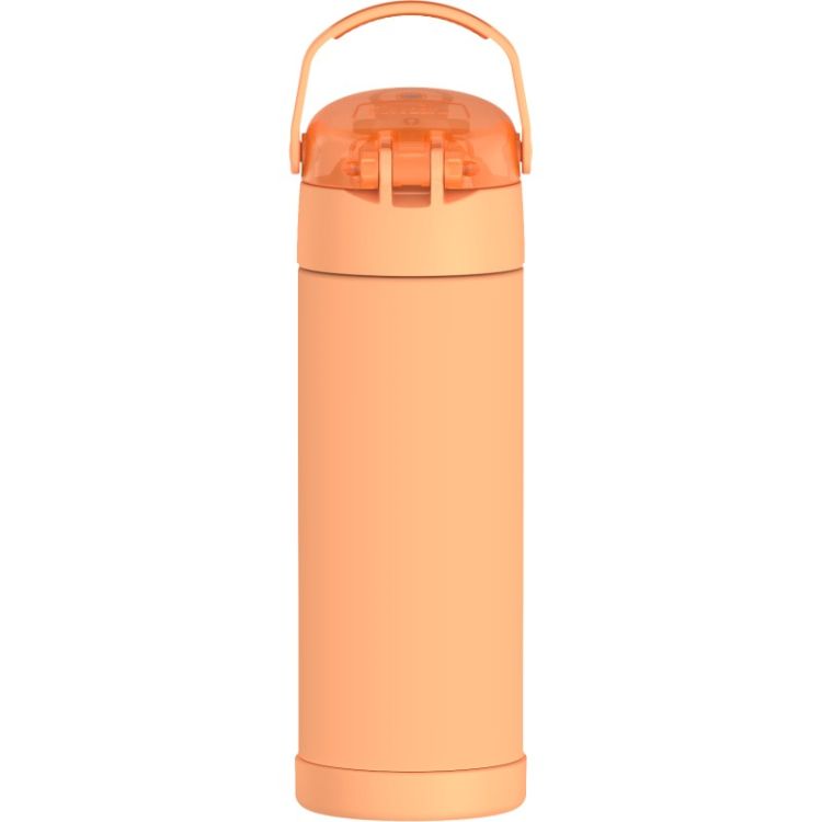 Termos dla dzieci z nakrętką nawadniającą Thermos 470 ml - neonowo pomarańczowy