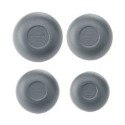 Miski kuchenne z pokrywkami 4 szt. Charcoal Grey / KitchenAid
