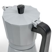 Kawiarka włoska Moshi 6 cups - szara / Leopold Vienna