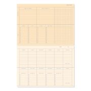 Planer na biurko tygodniowy - Deskplanner Red / A-Journal