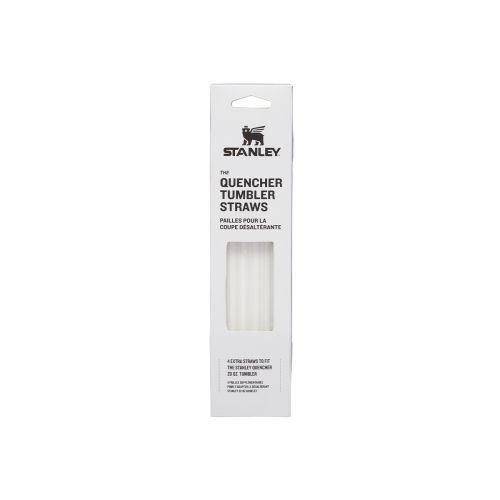 Słomki do kubka termicznego Quencher H2.O FlowState 0,6 l Clear - 4 sztuki / Stanley
