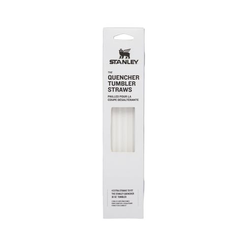 Słomki do kubka termicznego Quencher H2.O FlowState 0,89 l Clear - 4 sztuki / Stanley