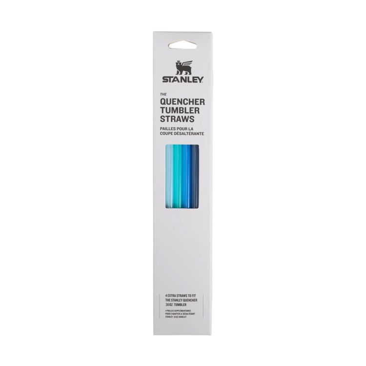 Słomki do kubka termicznego Quencher H2.O FlowState 0,89 l Blue - 4 sztuki / Stanley