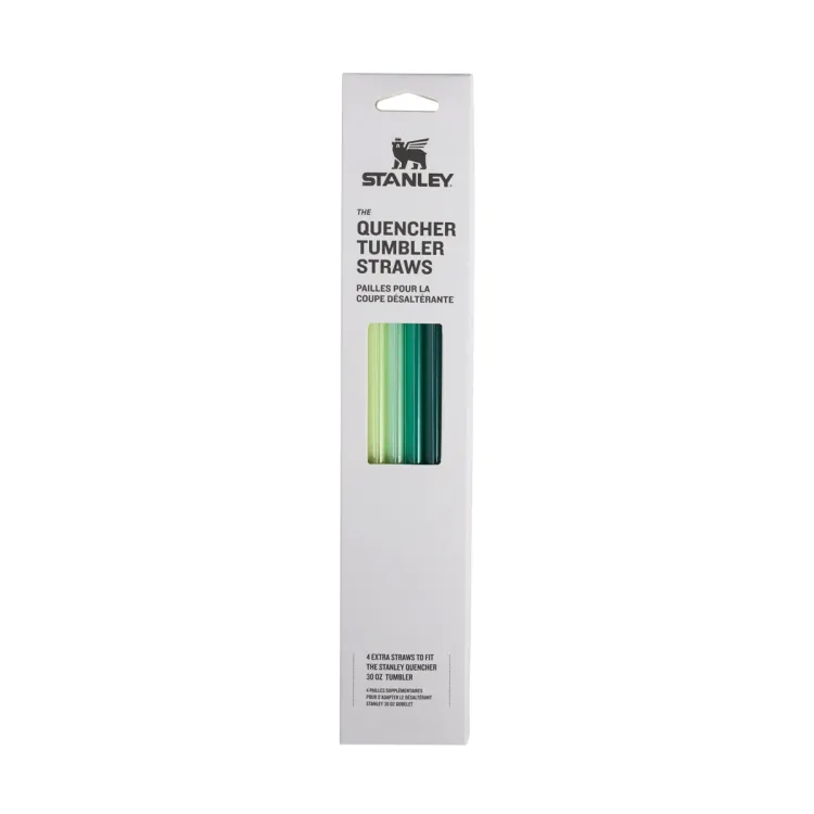 Słomki do kubka termicznego Quencher H2.O FlowState 0,89 l Green - 4 sztuki / Stanley