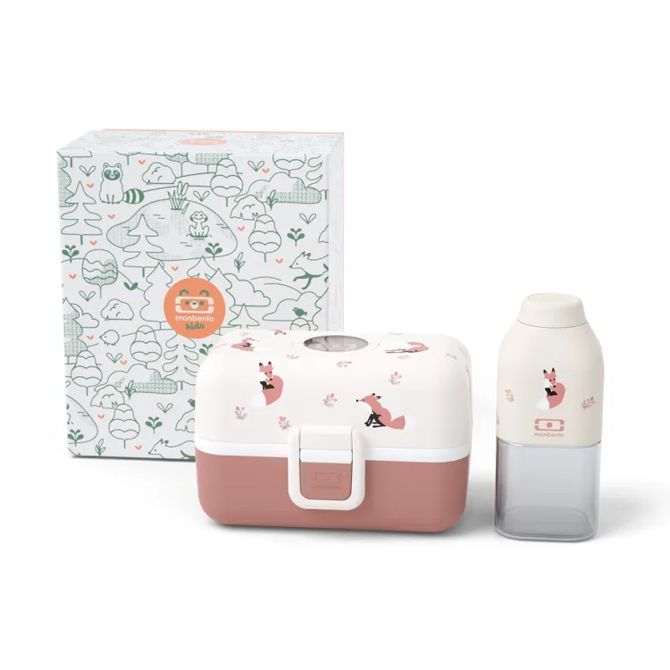 Gift Box dla dzieci - MB Trésor + MB Positive S - Fox / Monbento