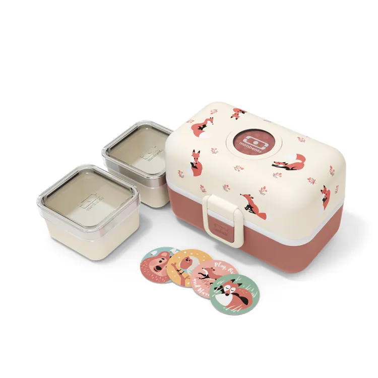 Gift Box dla dzieci - MB Trésor + MB Positive S - Fox / Monbento