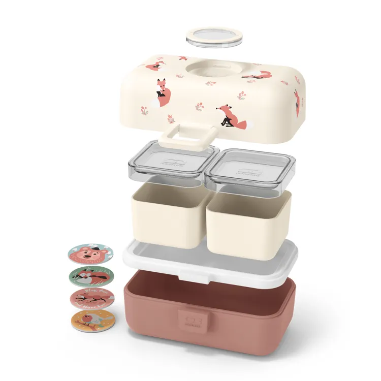 Gift Box dla dzieci - MB Trésor + MB Positive S - Fox / Monbento
