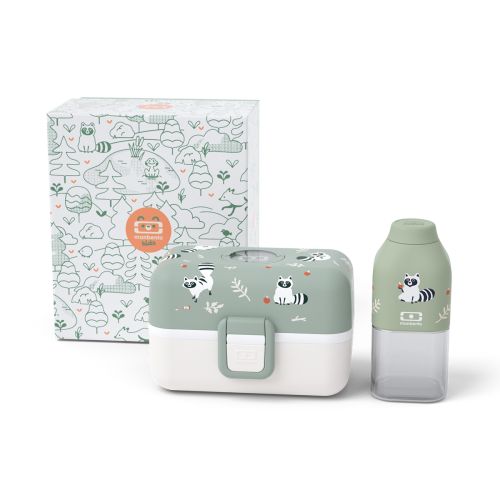 Gift Box dla dzieci - MB Trésor + MB Positive S  - Racoon / Monbento