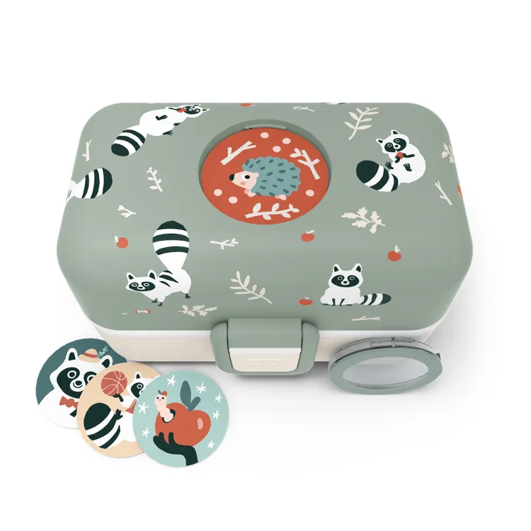 Gift Box dla dzieci - MB Trésor + MB Positive S  - Racoon / Monbento