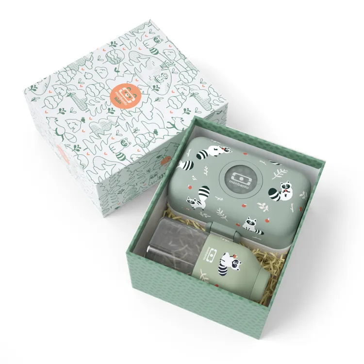 Gift Box dla dzieci - MB Trésor + MB Positive S  - Racoon / Monbento