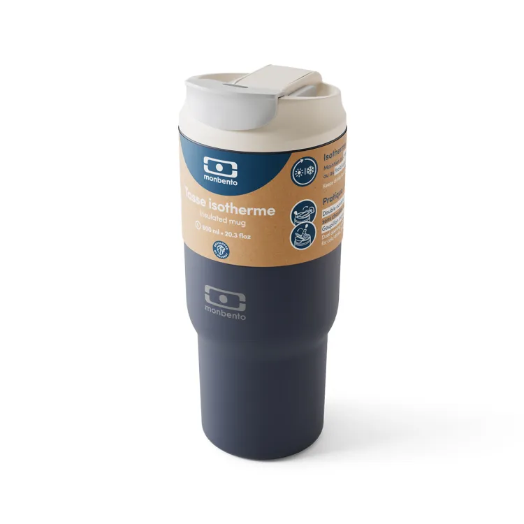 Travel Mug kubek termiczny 0,6L Blue Infinity / Monbento