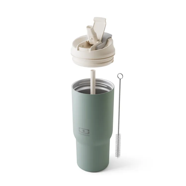 Travel Mug kubek termiczny 0,6 l Green Natural / Monbento