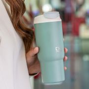 Travel Mug kubek termiczny 0,6 l Green Natural / Monbento