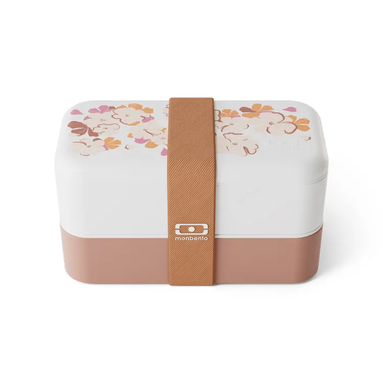 Original bento lunchbox 1 l Pink Floral / Monbento