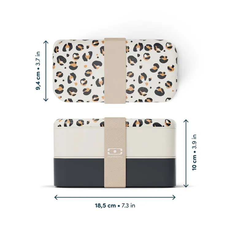 Original bento lunchbox 1 l Leopard / Monbento