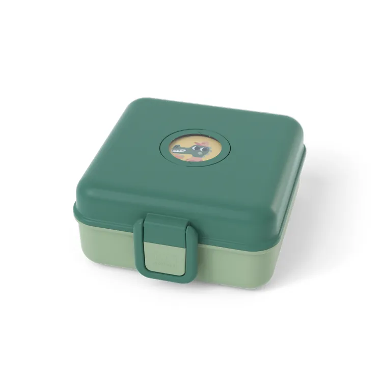Snacky lunchbox dla dzieci 0,85 l Green Forest / Monbento