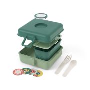 Snacky lunchbox dla dzieci 0,85 l Green Forest / Monbento