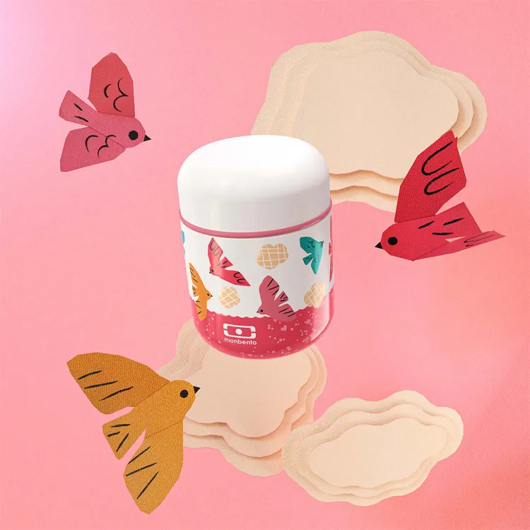 Capsule termos obiadowy 0,28 l Birds / Monbento