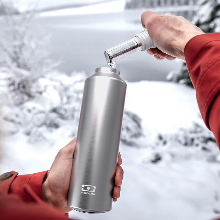 Steel butelka termiczna 0,5 l Silver / Monbento
