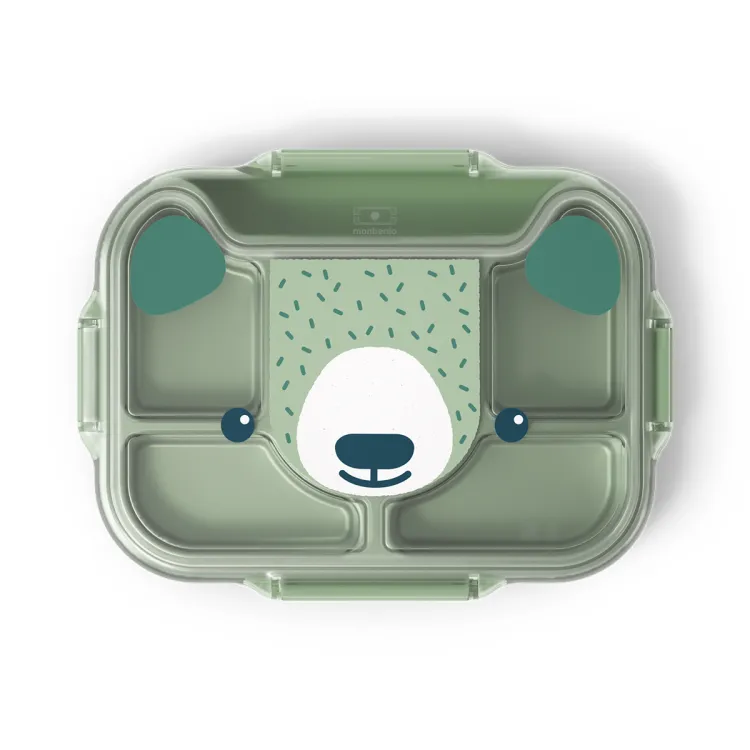 Wonder lunchbox dla dzieci 0,95 l Green Bear / Monbento