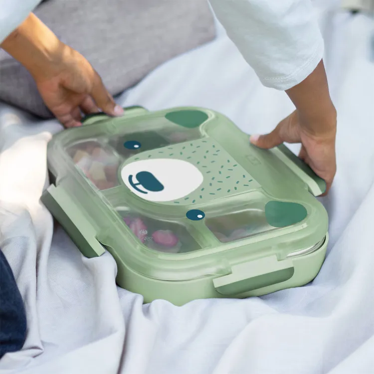 Wonder lunchbox dla dzieci 0,95 l Green Bear / Monbento