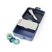 Snacky lunchbox dla dzieci 0,85 l Blue Infinity / Monbento