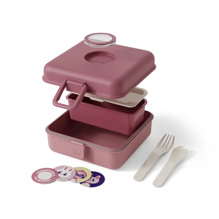 Snacky lunchbox dla dzieci 0,85 l Pink Blush / Monbento