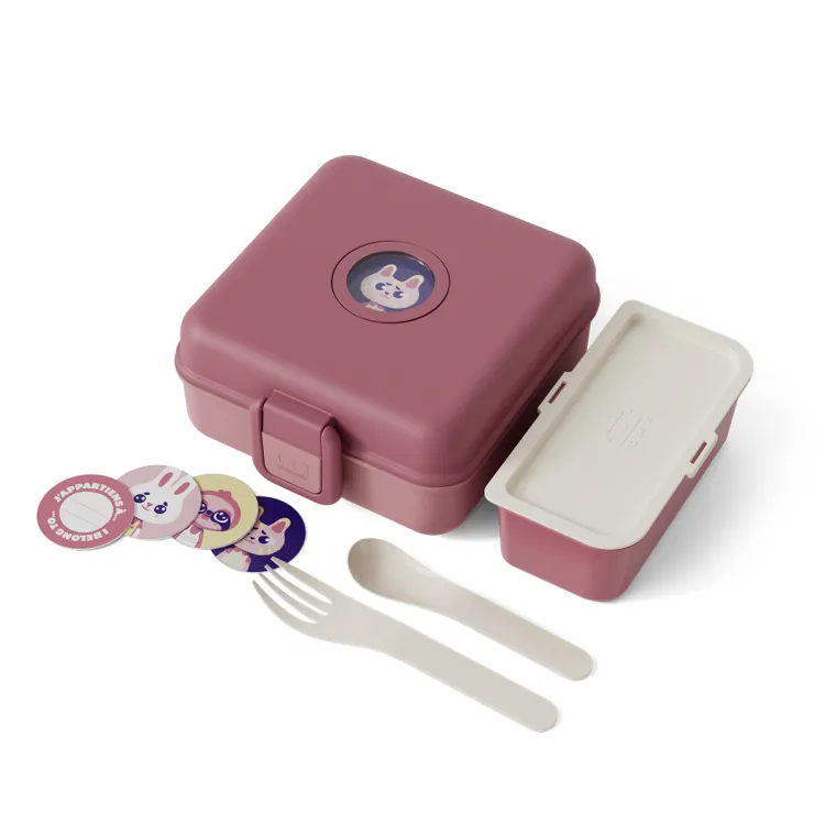 Snacky lunchbox dla dzieci 0,85 l Pink Blush / Monbento