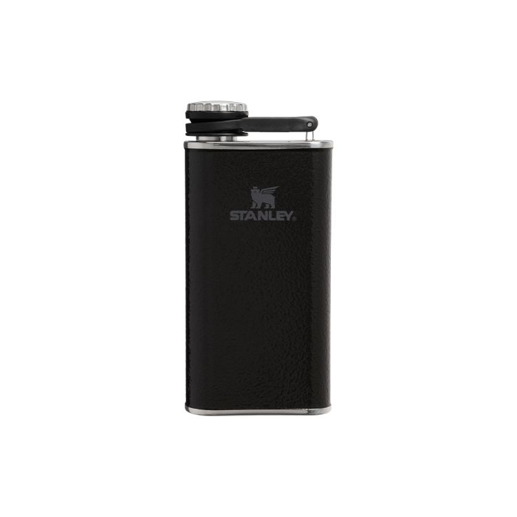 Piersiówka stalowa Classic 0.23L Hammertone Black / Stanley