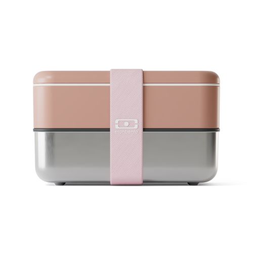 Sense Original bento lunchbox 1.2L Rose Moka / Monbento