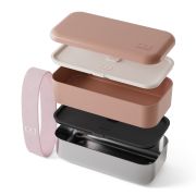 Sense Original bento lunchbox 1.2L Rose Moka / Monbento