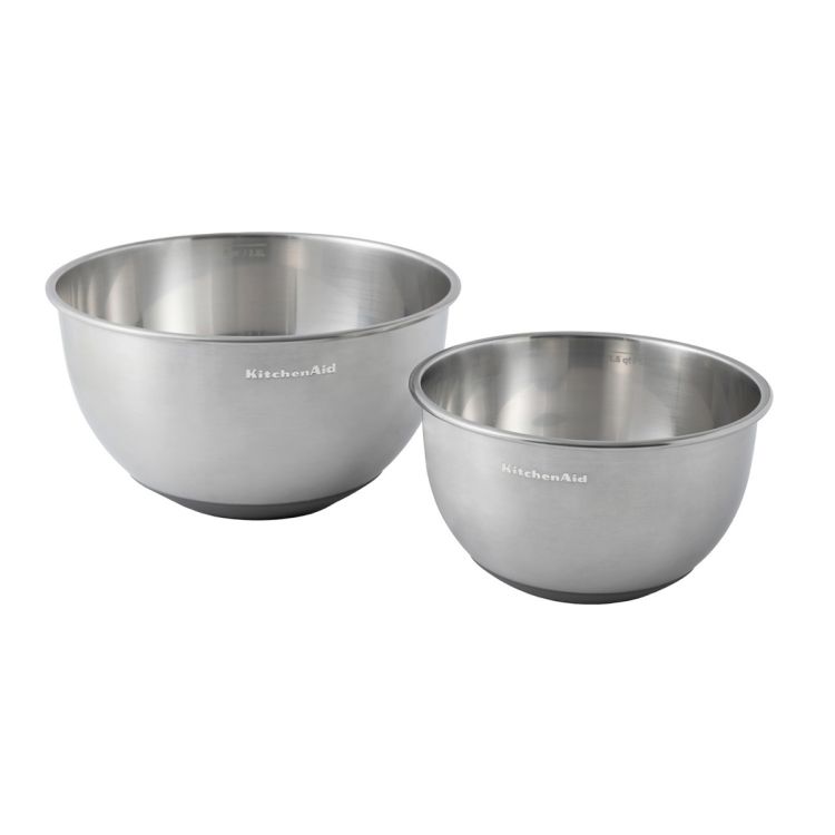 Zestaw misek ze stali nierdzewnej 2 szt. / KitchenAid
