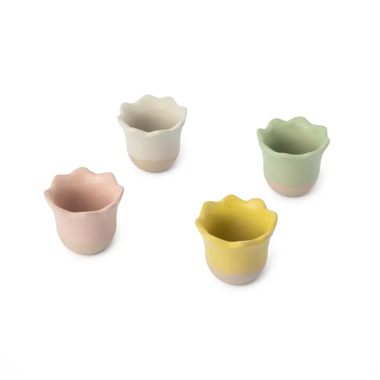 Kieliszki ceramiczne na jajka 4 szt Big Love / Jamie Oliver