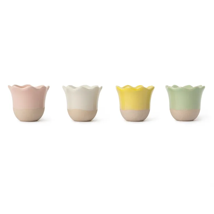 Kieliszki ceramiczne na jajka 4 szt Big Love / Jamie Oliver
