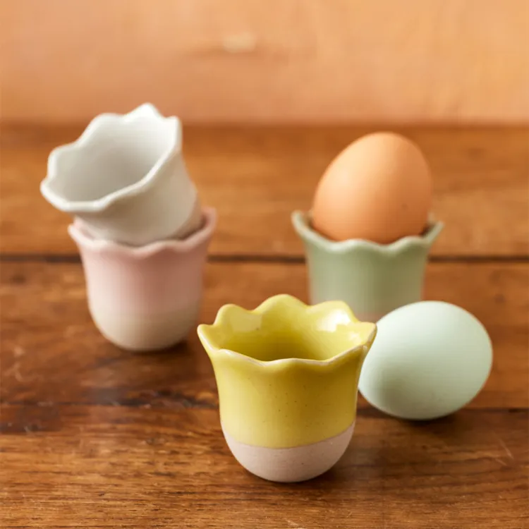 Kieliszki ceramiczne na jajka 4 szt Big Love / Jamie Oliver