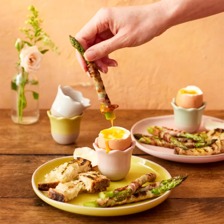 Kieliszki ceramiczne na jajka 4 szt Big Love / Jamie Oliver