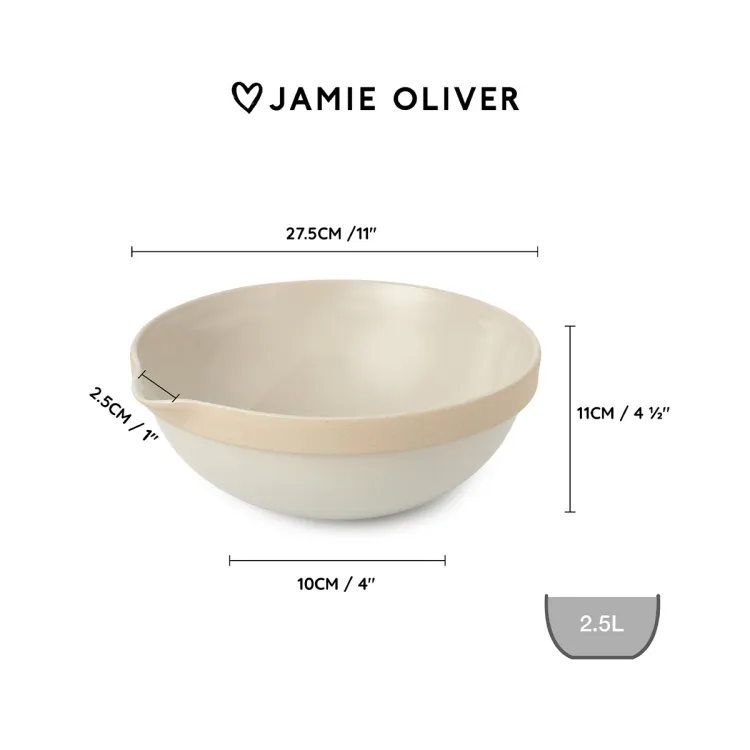 Misa ceramiczna 2.5L Mega Mixing Bowl Big Love / Jamie Oliver