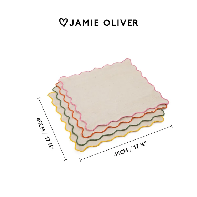 Ściereczki kuchenne 4 sztuki Big Love / Jamie Oliver