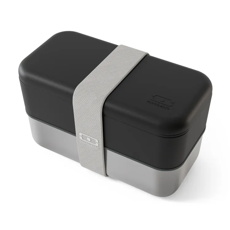 Sense Original bento lunchbox 1.2L Noir Onyx / Monbento