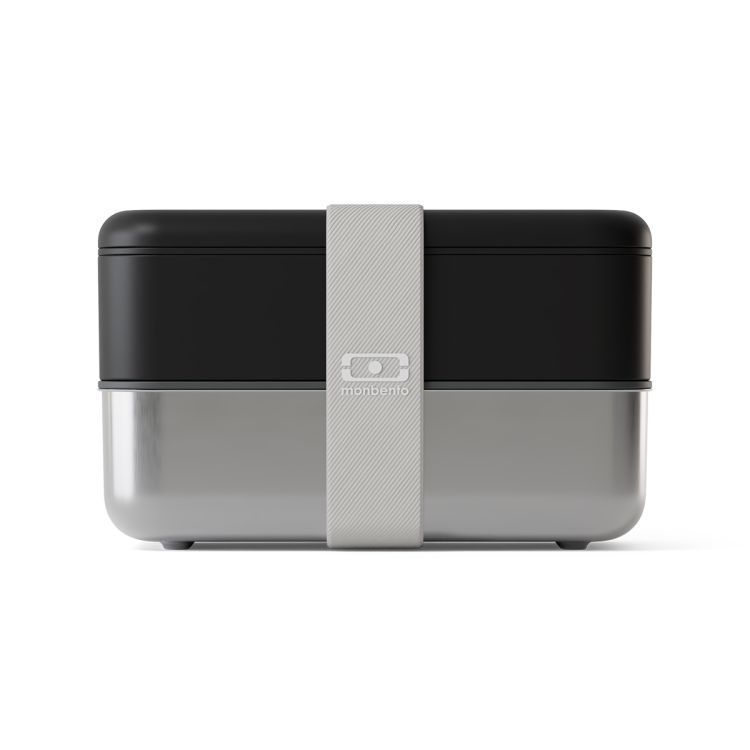 Sense Original bento lunchbox 1.2L Noir Onyx / Monbento