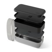 Sense Original bento lunchbox 1.2L Noir Onyx / Monbento